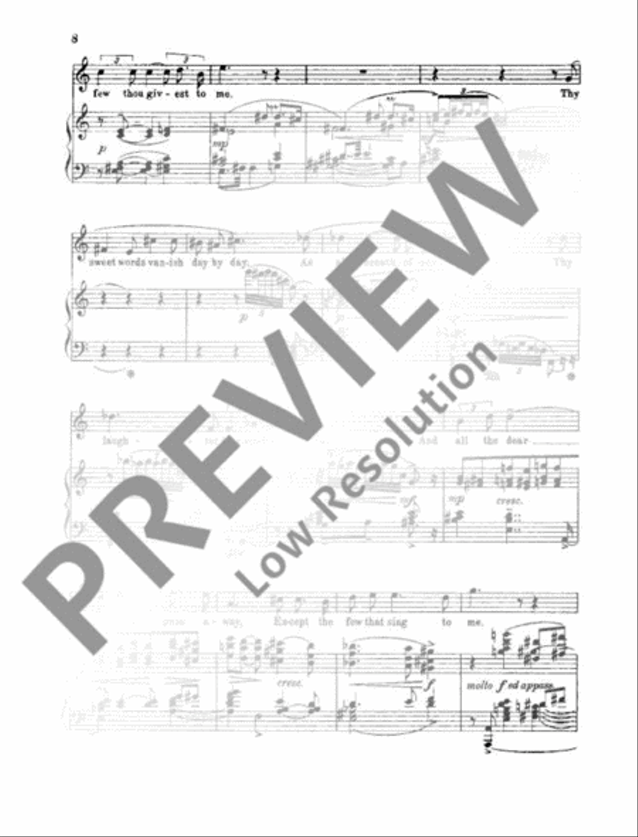 Songs Sacred and profane Songs Sacred and profane High Voice scores gallery preview page 11