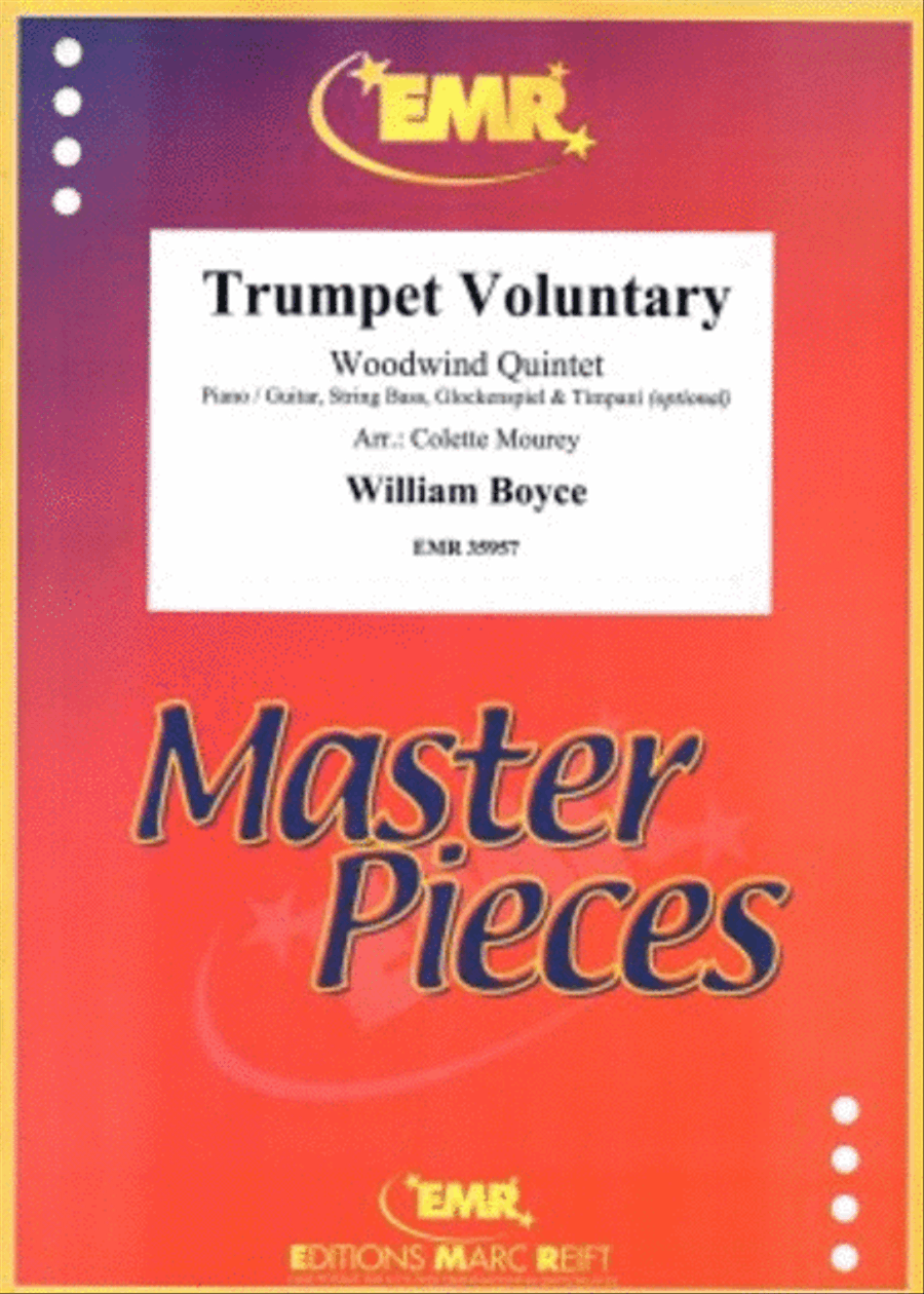 Trumpet Voluntary Woodwind Quintet scores gallery preview page 1