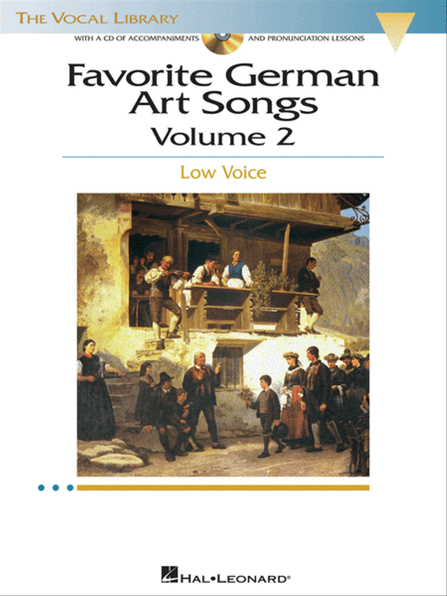 Favorite German Art Songs – Volume 2 Low Voice scores gallery preview page 1