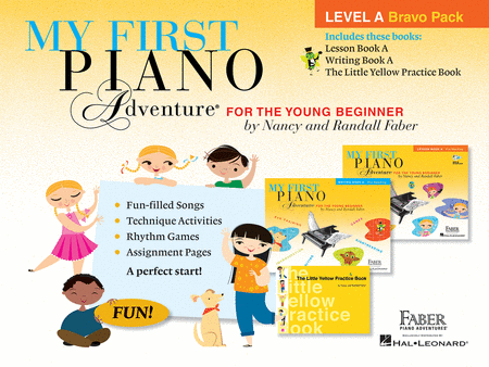 My First Piano Adventure Level A Bravo Pack