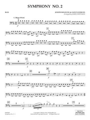 Symphony No. 2 (arr. Jamin Hoffman) - Bass