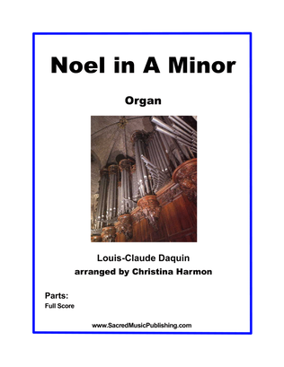 Book cover for Noel in A Minor - Organ