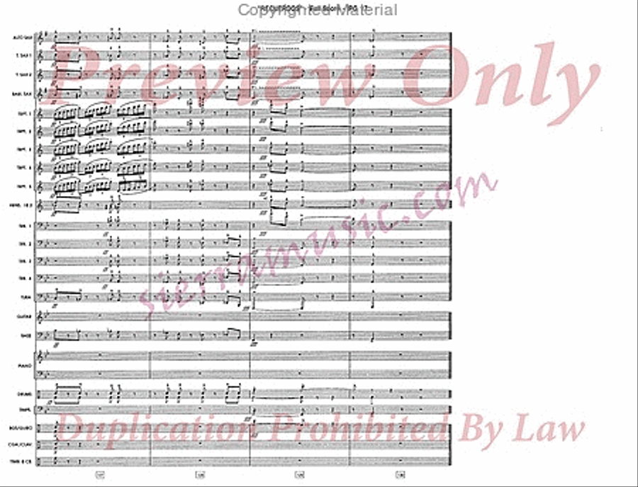 Recuerdos Recuerdos Jazz Ensemble scores gallery preview page 18