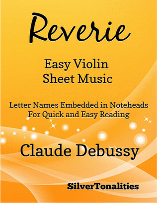 Reverie Easy Violin Sheet Music
