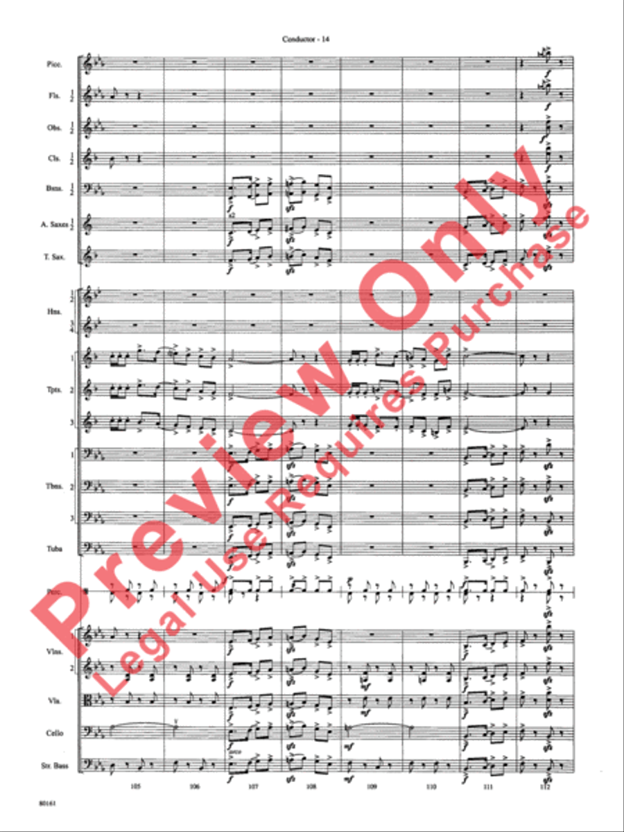 Bugler's Holiday Bugler's Holiday Full Orchestra scores gallery preview page 17