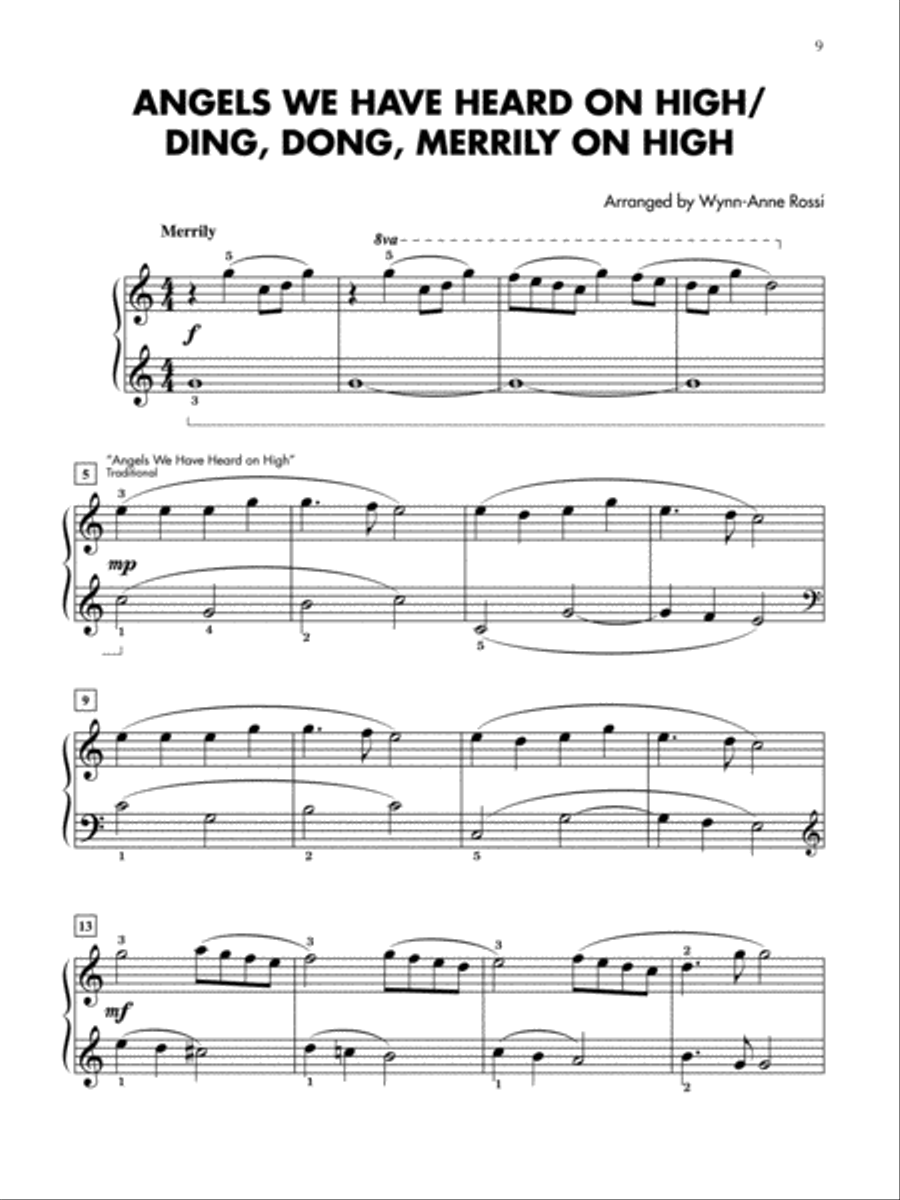 Christmas Medleys for Students, Book 1 Piano Method scores gallery preview page 3