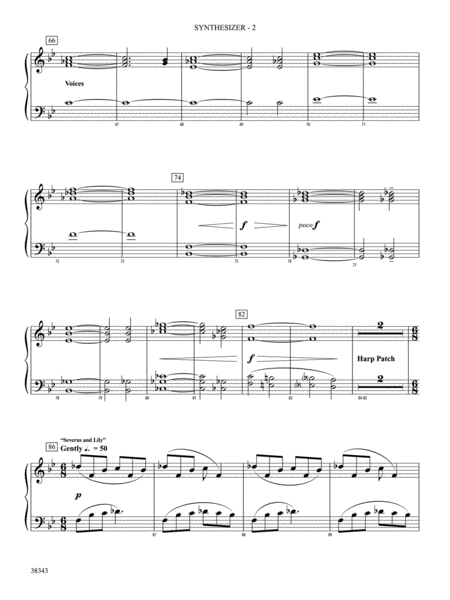 Harry Potter and the Deathly Hallows, Part 2, Selections from: Piano Accompaniment