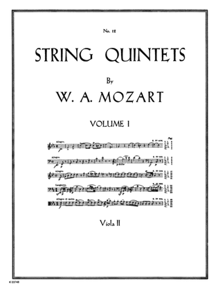 String Quintets, K. 406, 515, 516, 593, 614: 2nd Viola