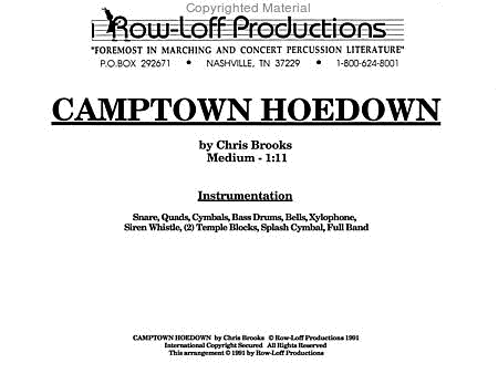 Camptown Hoedown image number null