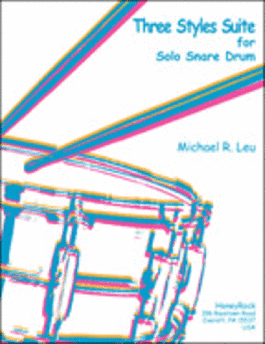 Three Styles Suite Percussion scores gallery preview page 1