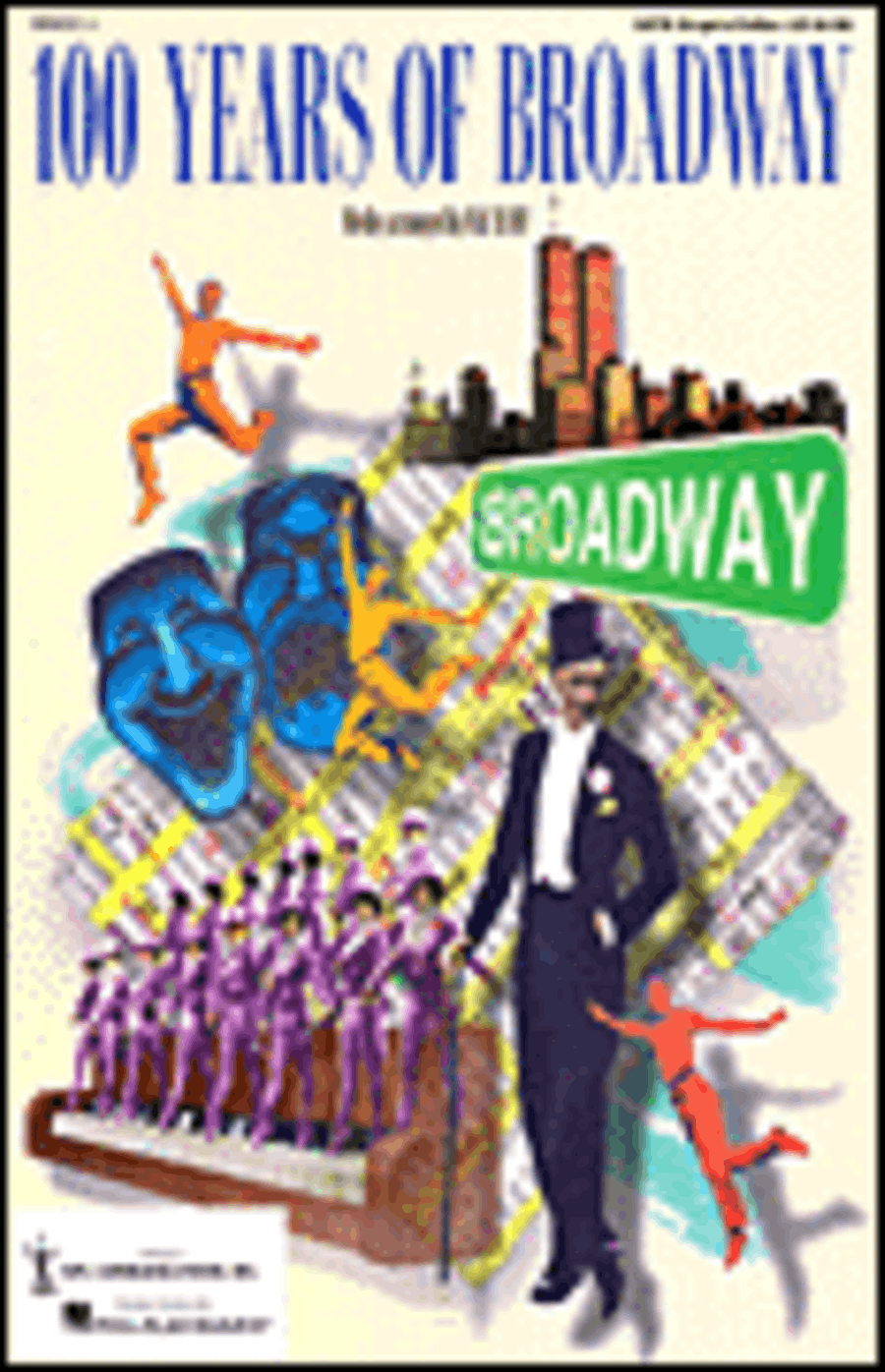 100 Years of Broadway (Medley) 4-Part scores gallery preview page 1