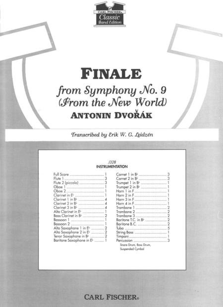Finale (4th Movement) from  The New World Symphony