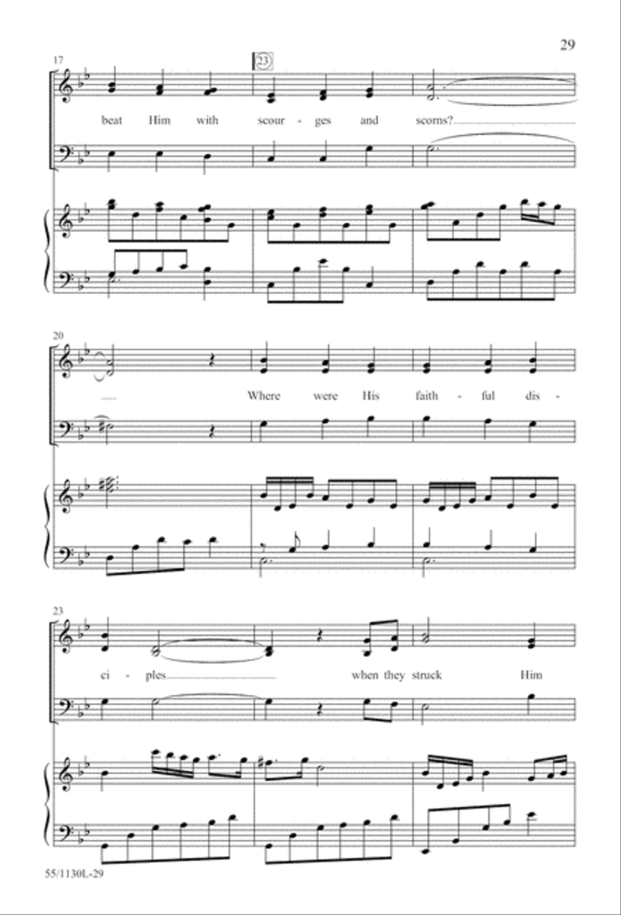 Journey to the Cross 3-Part scores gallery preview page 30