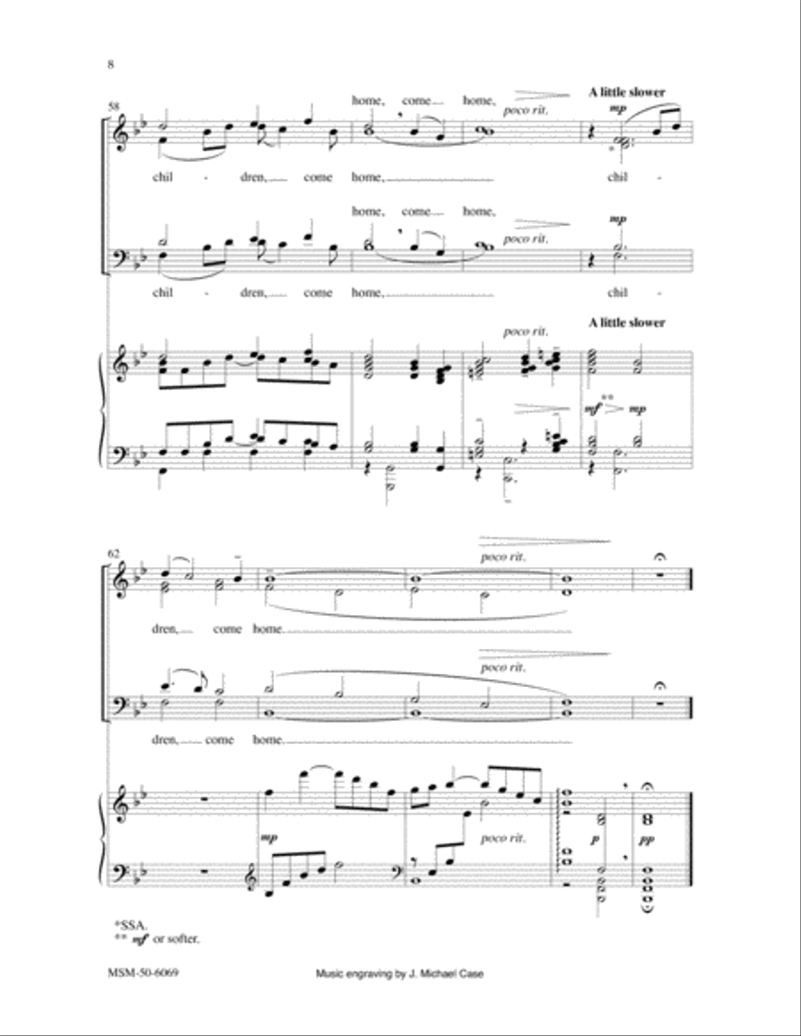 Calvary's Mountain Calvary's Mountain 4-Part scores gallery preview page 5
