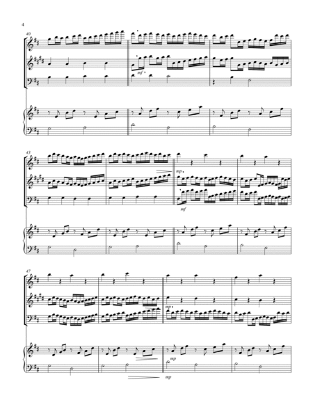 Canon in D (Pachelbel) (D) (Woodwind Trio - 1 Flute, 1 Clar, 1 Bassoon), Keyboard)