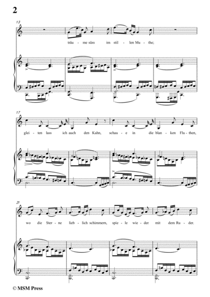 Schubert-Der Schiffer,in C Major,for Voice&Piano image number null