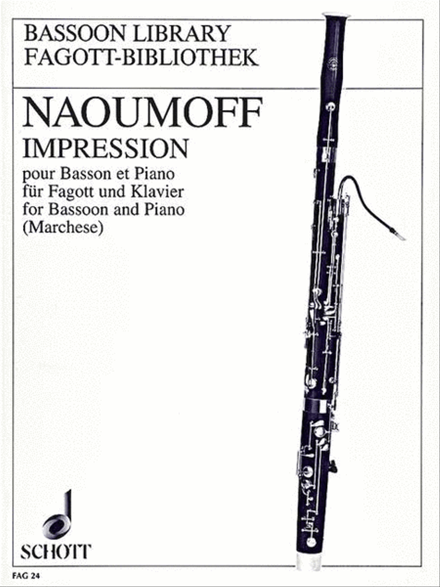 Impression Impression Bassoon Solo scores gallery preview page 1