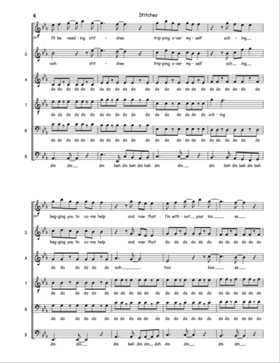 Stitches Divisi scores gallery preview page 4