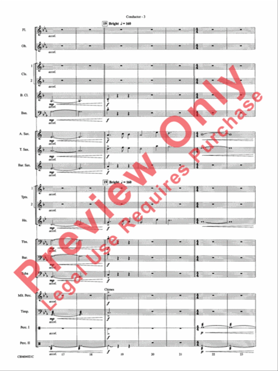 Harry Potter and the Prisoner of Azkaban, Selections from Concert Band scores gallery preview page 6