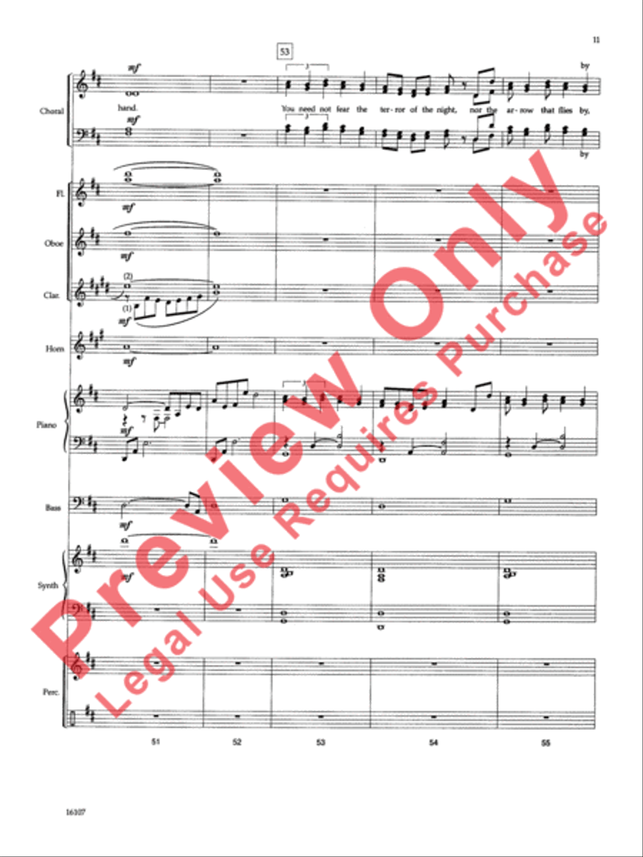 On Eagle's Wings On Eagle's Wings Choir scores gallery preview page 12