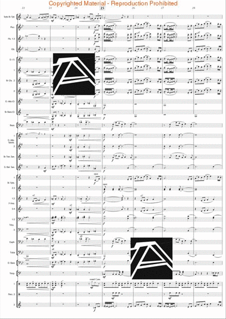 <br>Sheet music extract