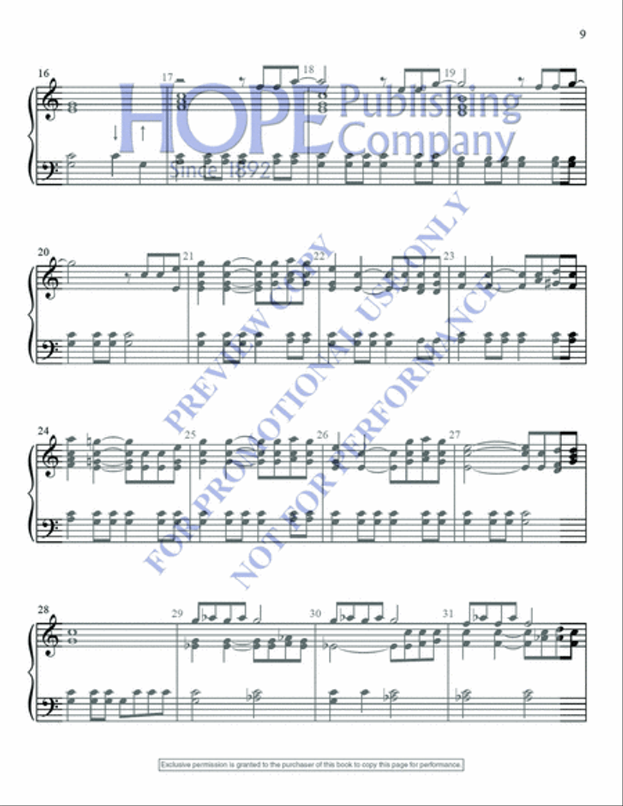 Short & Sweet for 8 Ringers Handbell Choir scores gallery preview page 10