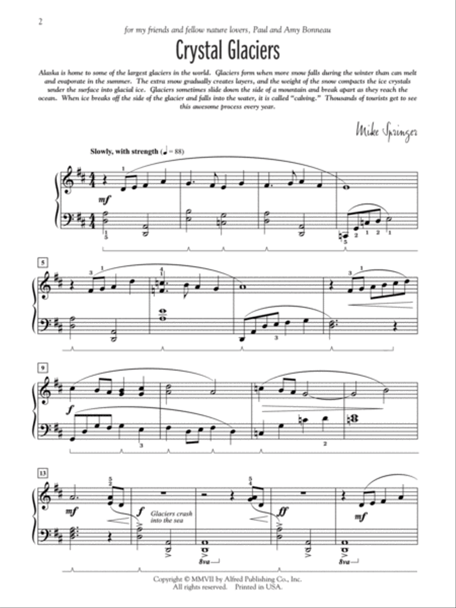 Alaskan Adventures Piano Solo scores gallery preview page 2