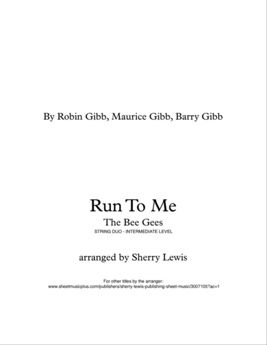 Run To Me String Duet scores gallery preview page 2
