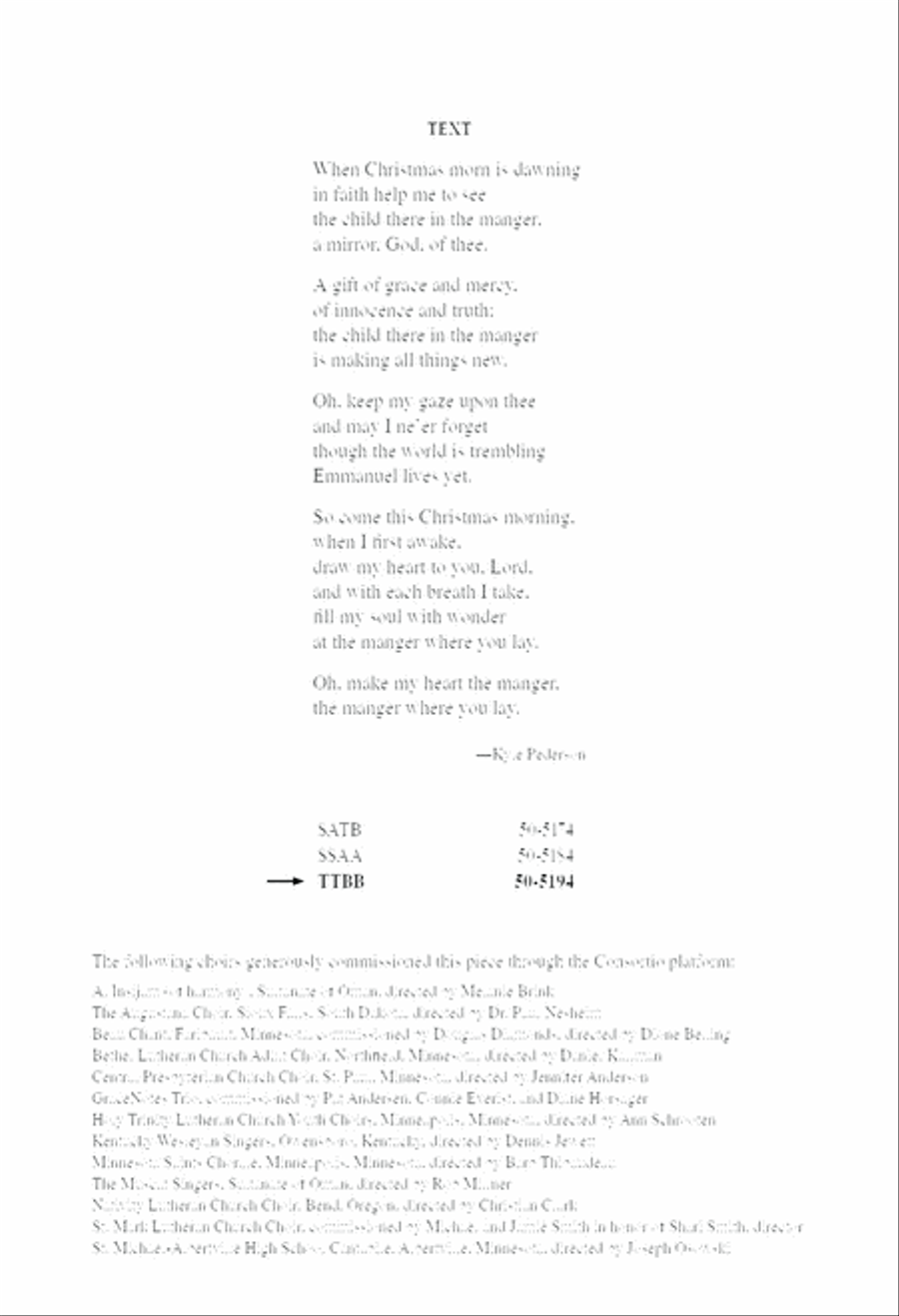 When Christmas Morn Is Dawning TTBB scores gallery preview page 2