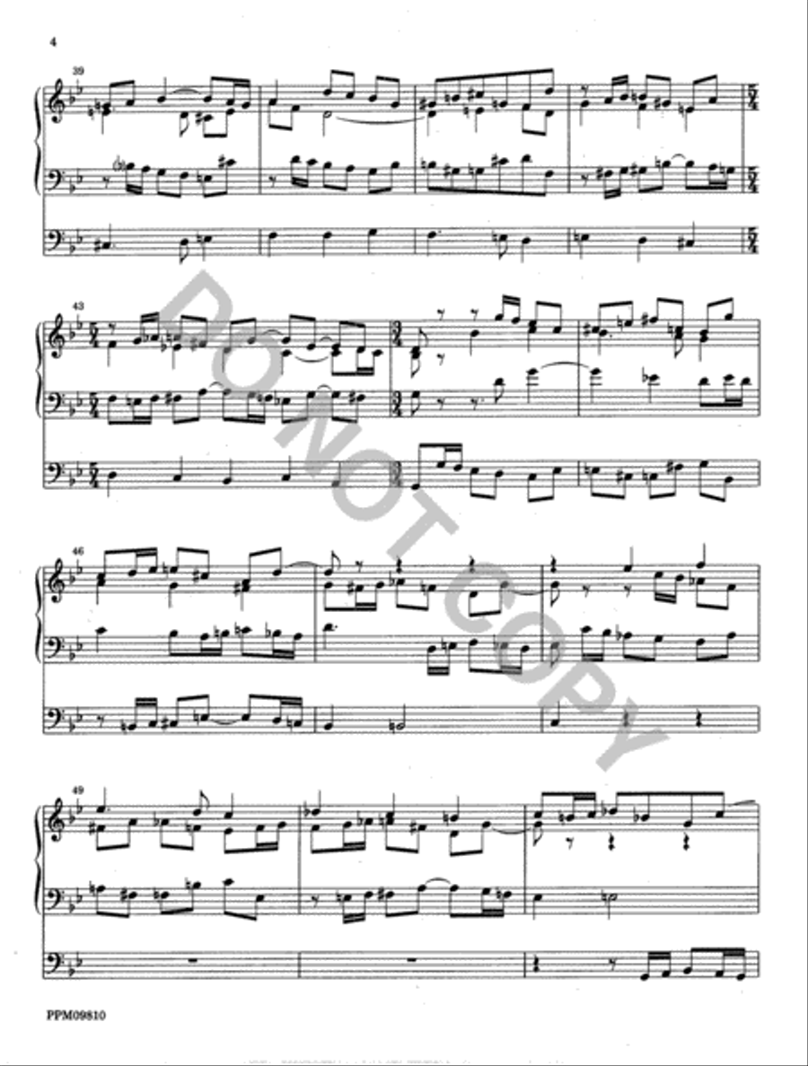 Fantaisie on a National Air Organ scores gallery preview page 5