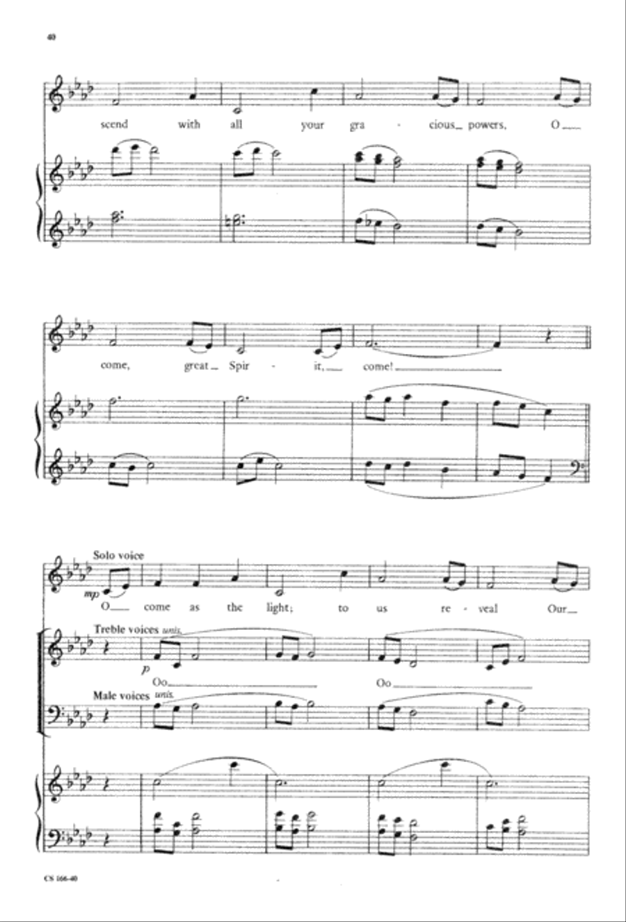 Sacred Anthem Book 3-Part scores gallery preview page 42