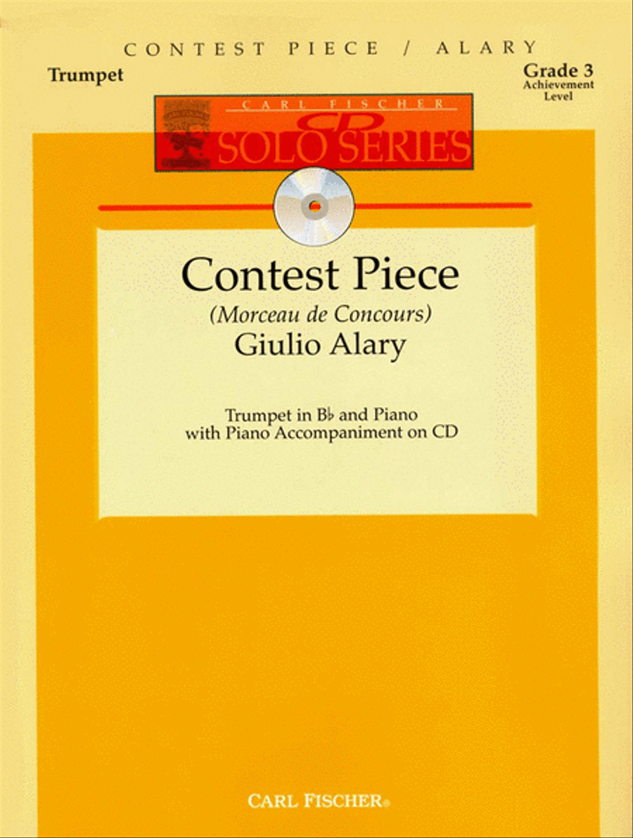 Contest Piece Contest Piece Trumpet Solo scores gallery preview page 1
