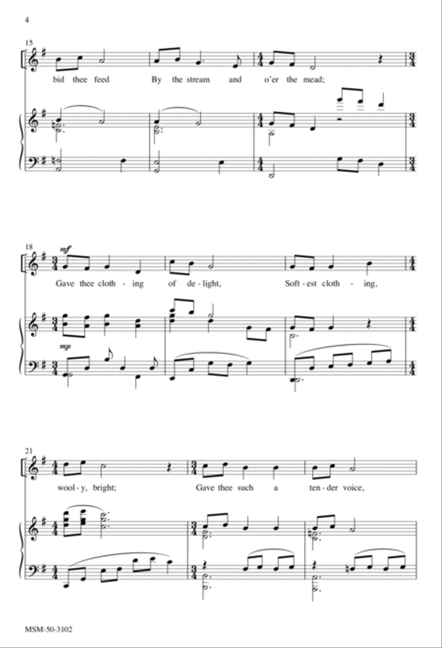 The Lamb Unison Choir scores gallery preview page 4