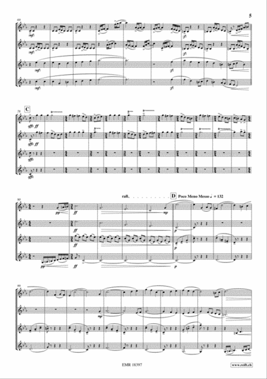 The Navigators Brass Ensemble scores gallery preview page 5