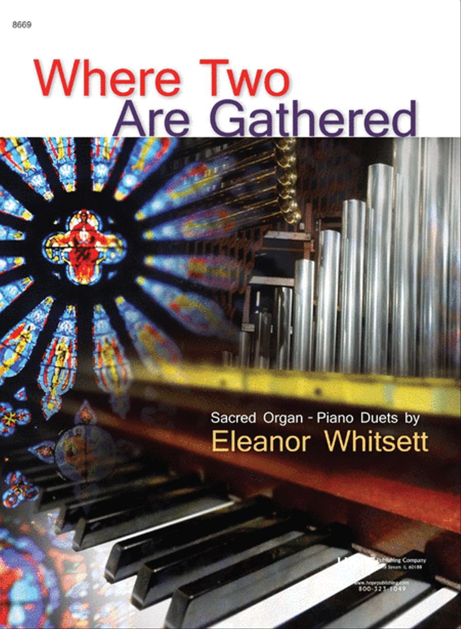 Where Two Are Gathered Organ scores gallery preview page 1