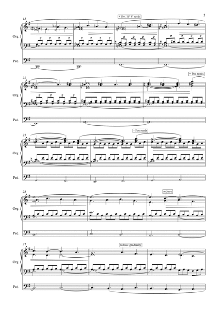 Advent Fantasy Organ Solo scores gallery preview page 3