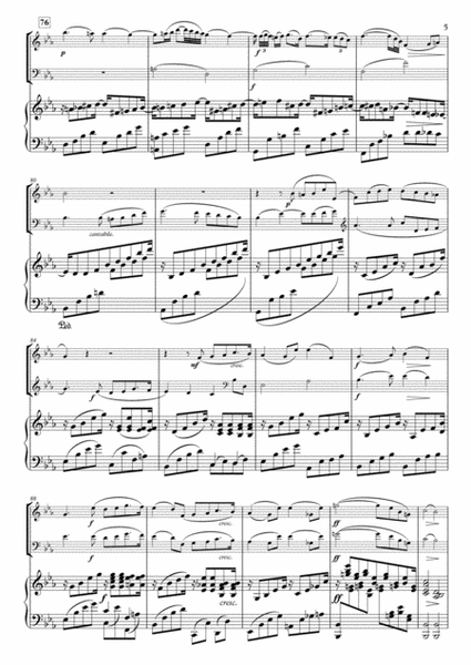 Adagio from Piano Trio, Op.31 for Flute, Clarinet & Piano image number null