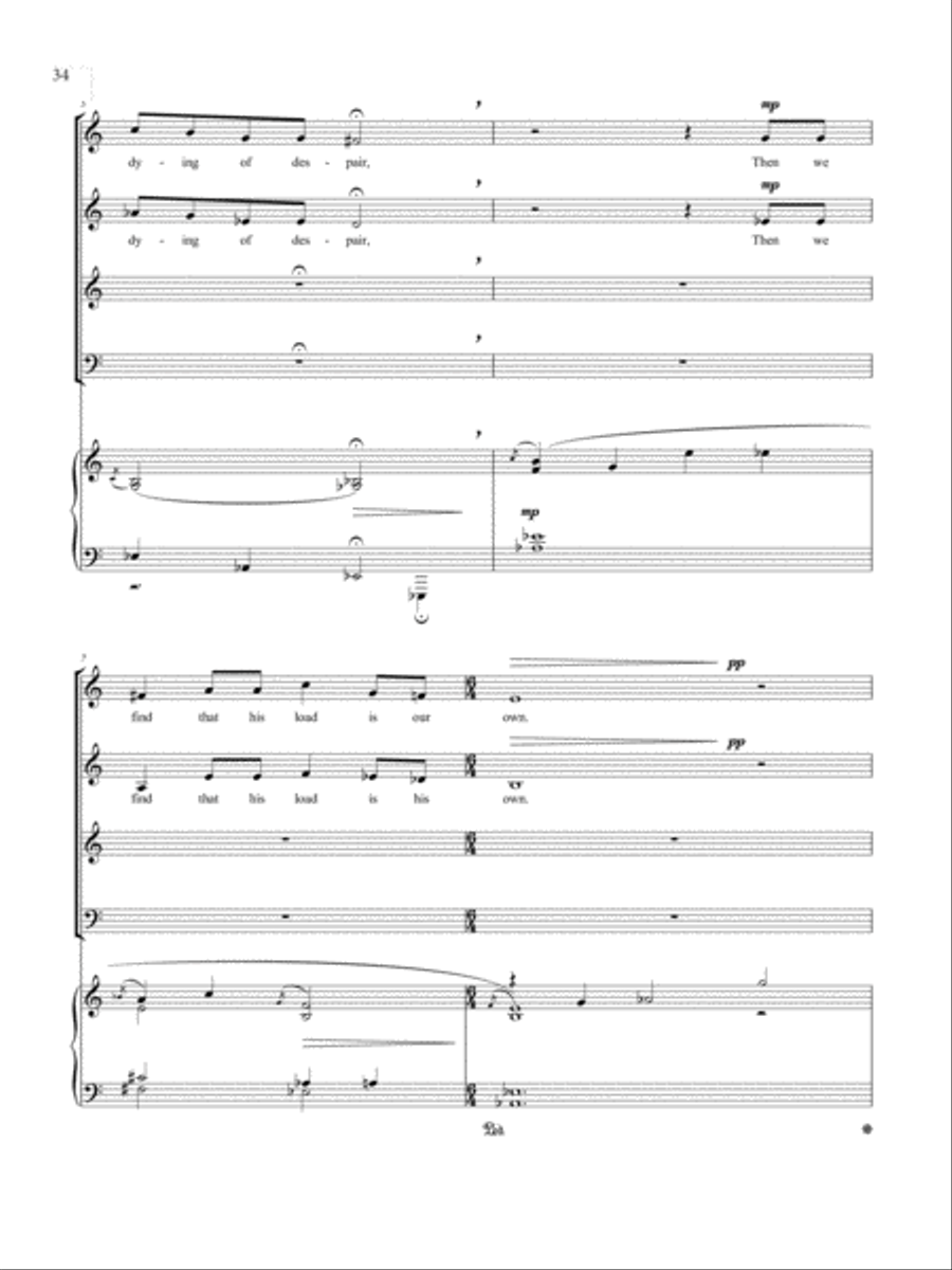 The Horse and the Ass from Fables for a Prince Tenor Voice scores gallery preview page 3