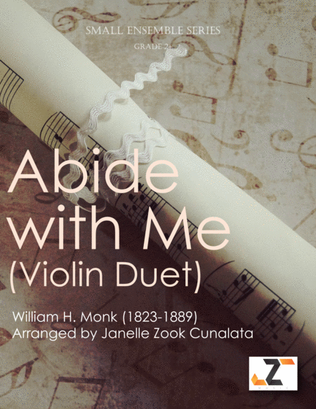 Abide with Me (Eventide) Violin DUET