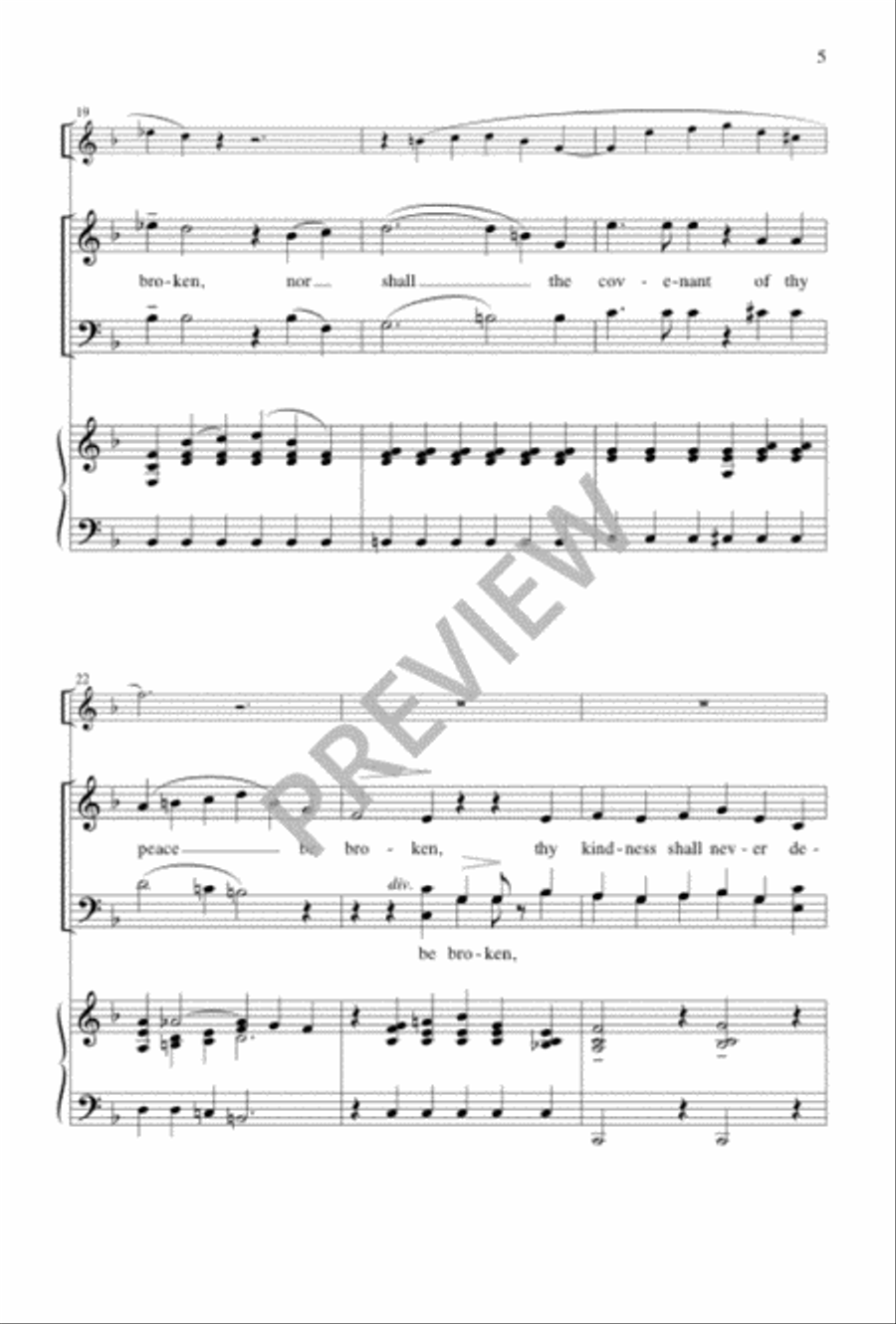 For the Mountains Shall Depart 2-Part scores gallery preview page 4
