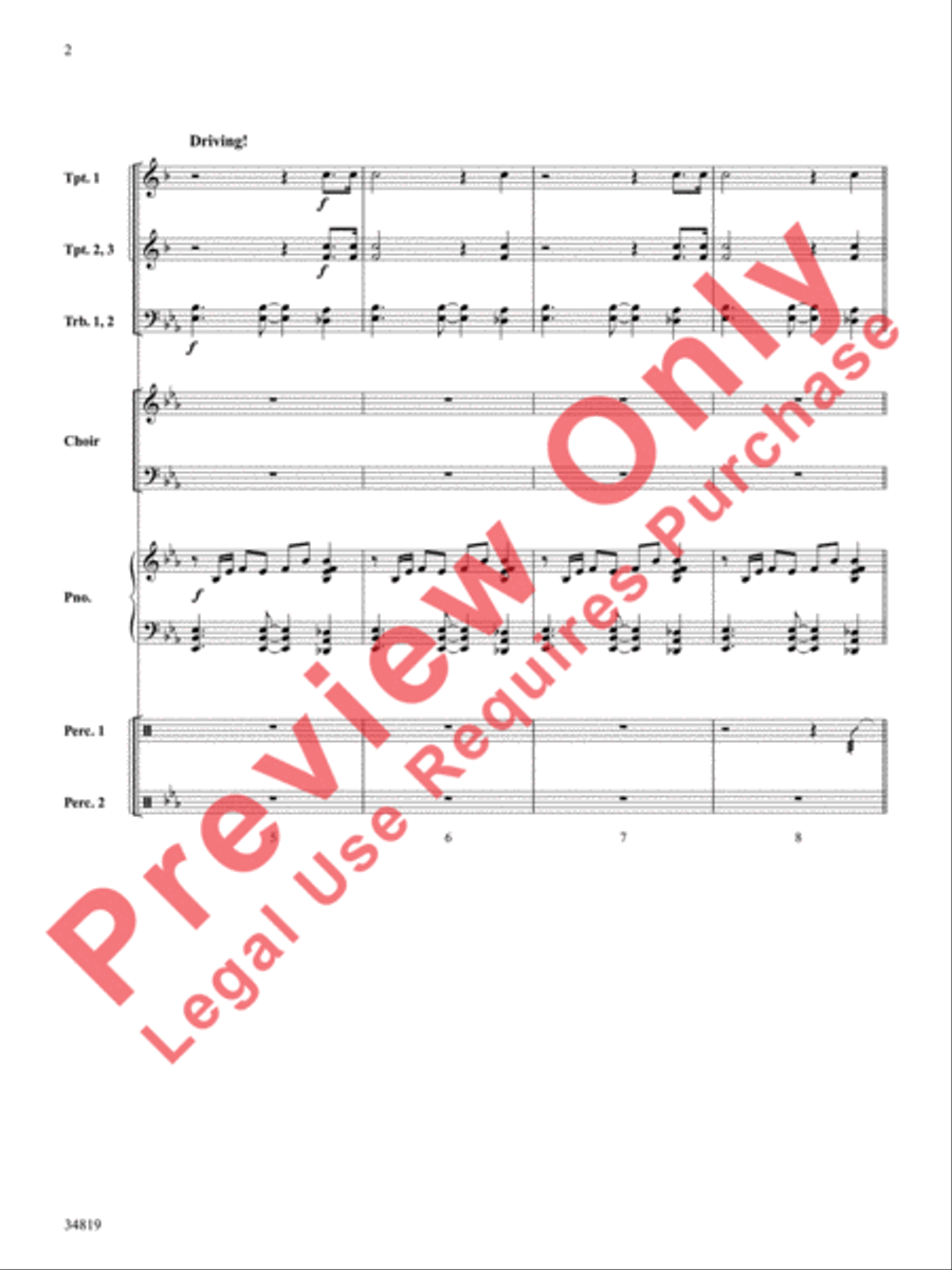 Immortal Praise Choir scores gallery preview page 3