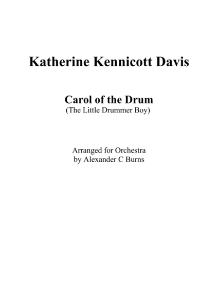 Carol of the Drum image number null