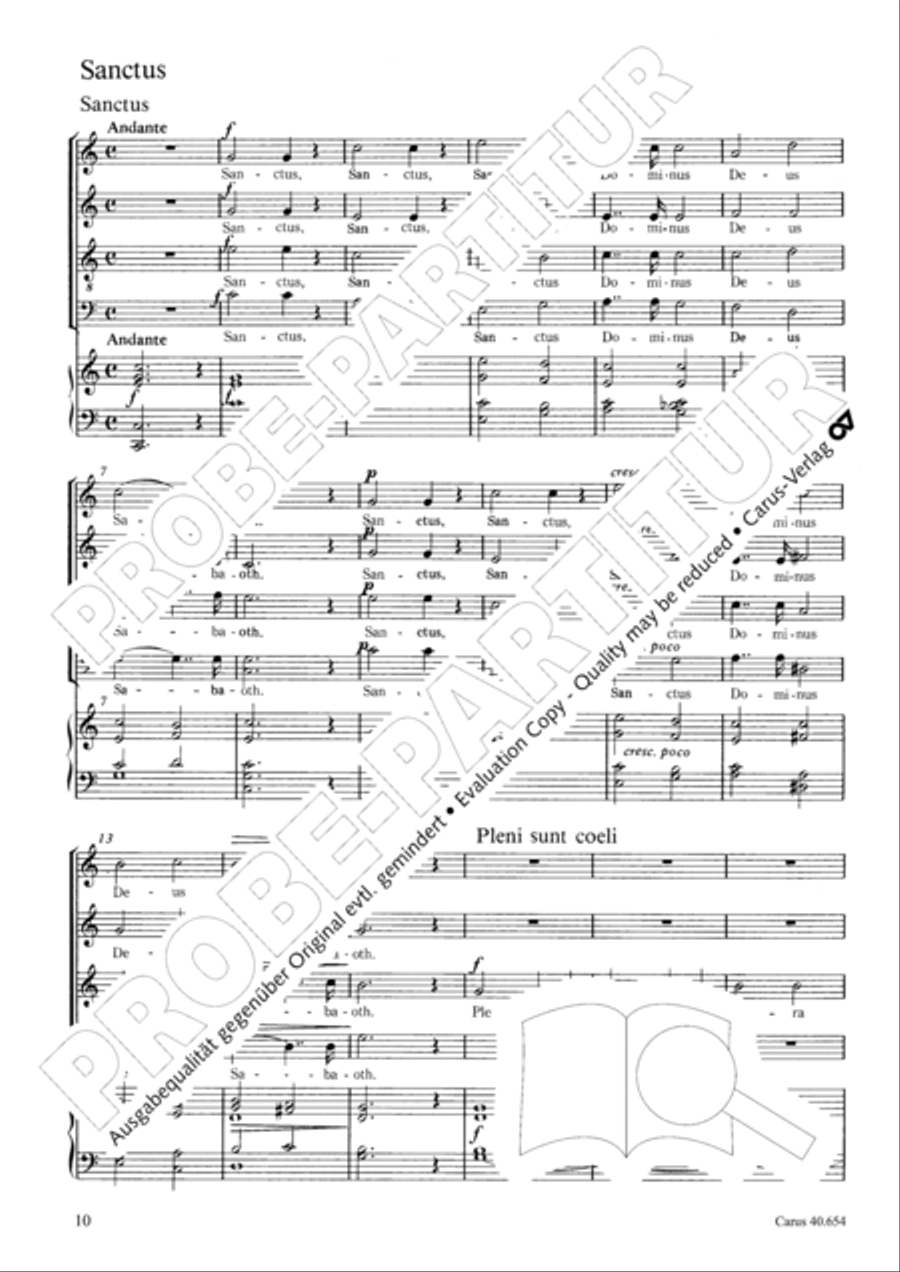 Messe breve no. 7 aux chapelles TB scores gallery preview page 11