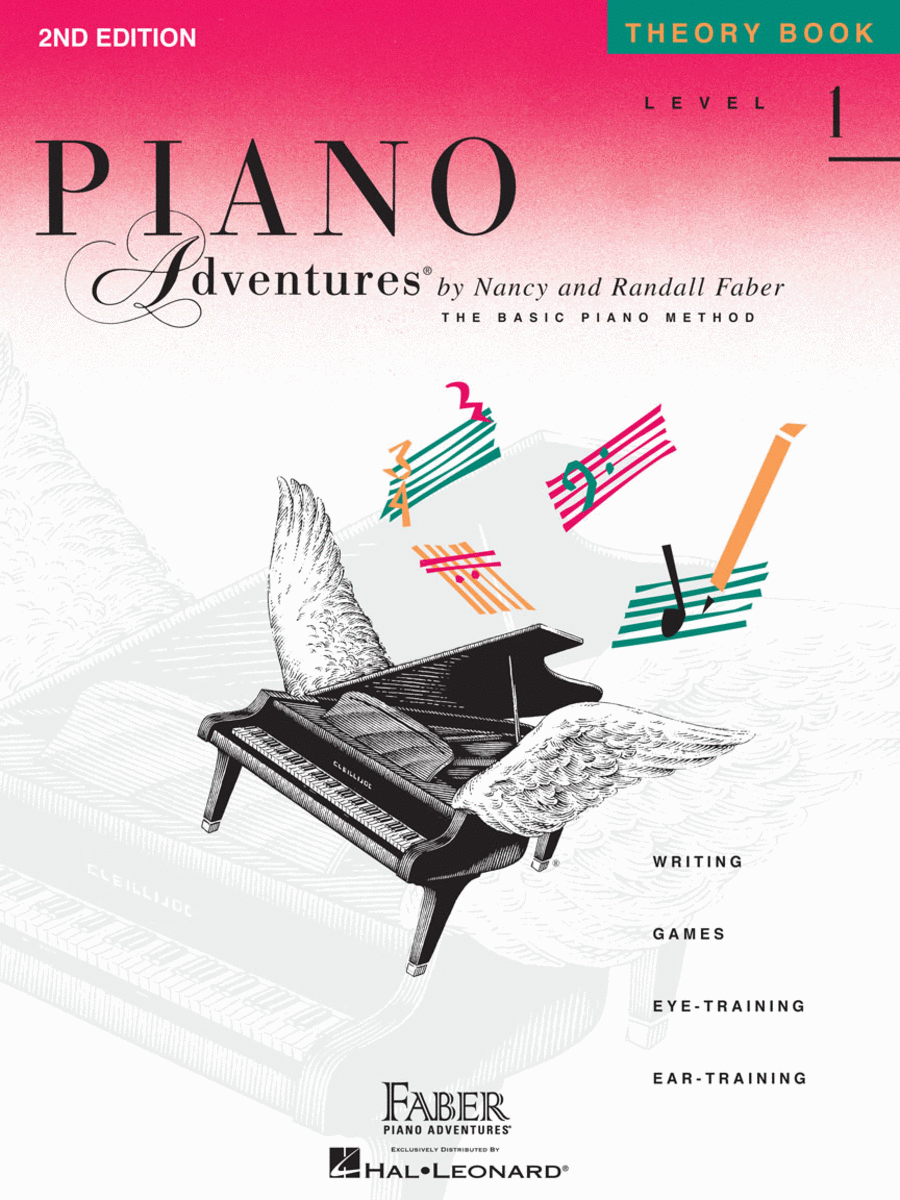 Level 1 – Theory Book – 2nd Edition by Nancy Faber Piano Method - Sheet Music