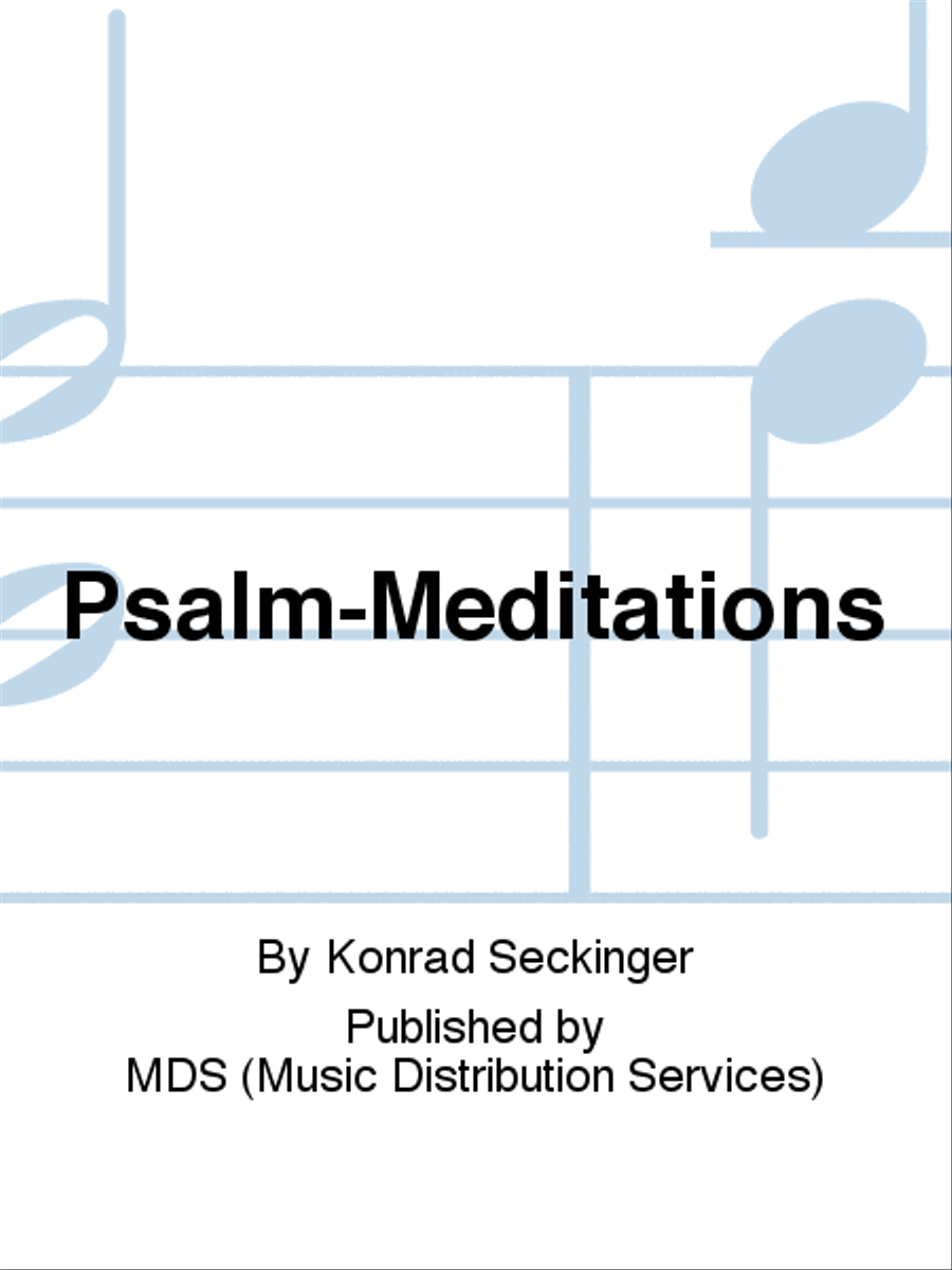 Psalm-Meditations