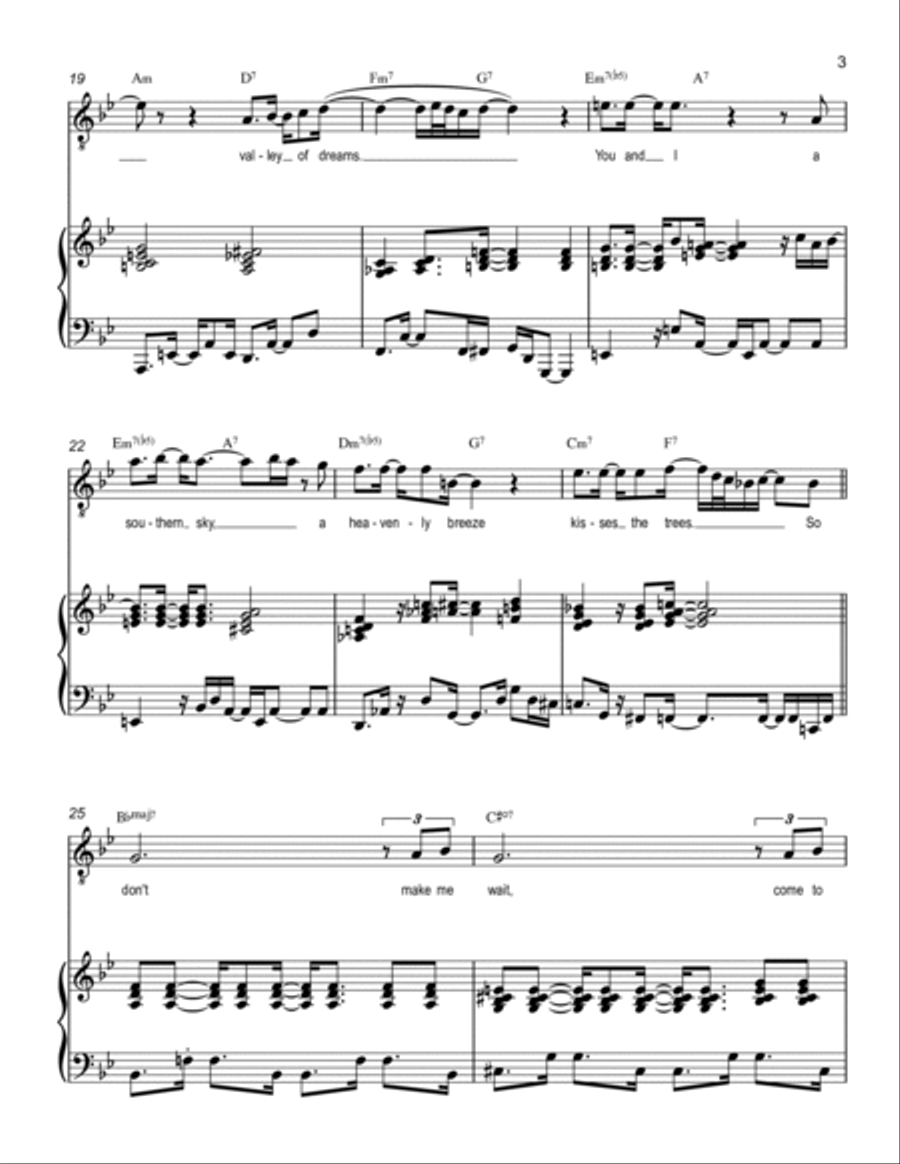Moonlight Serenade Voice scores gallery preview page 3