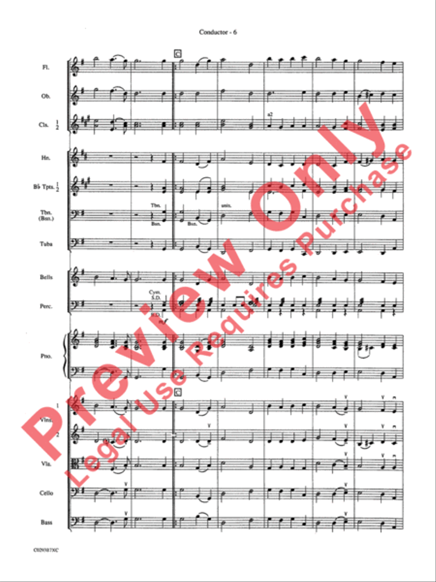 Christmas Sing-a-Long Full Orchestra scores gallery preview page 9