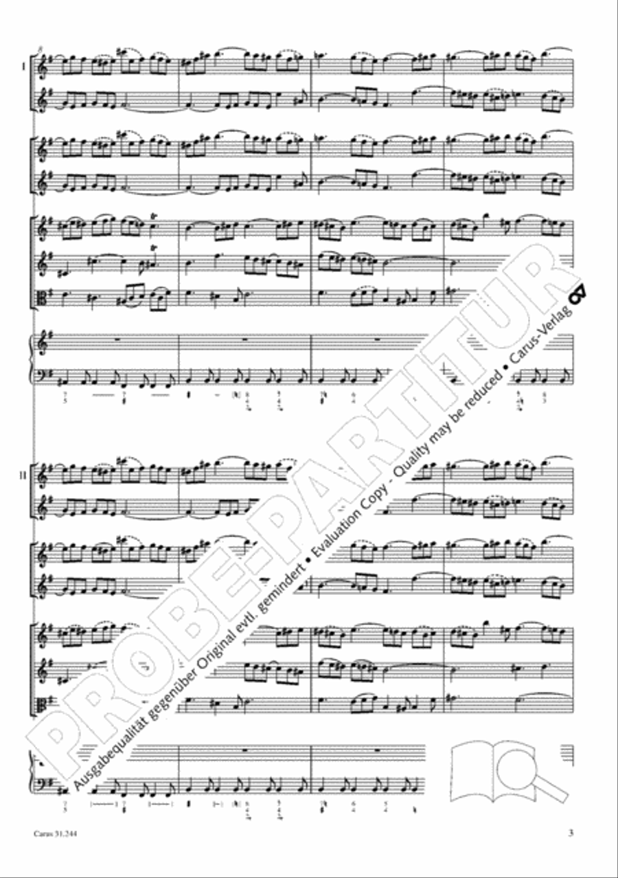 St. Matthew Passion (Matthaus-Passion) 4-Part scores gallery preview page 20