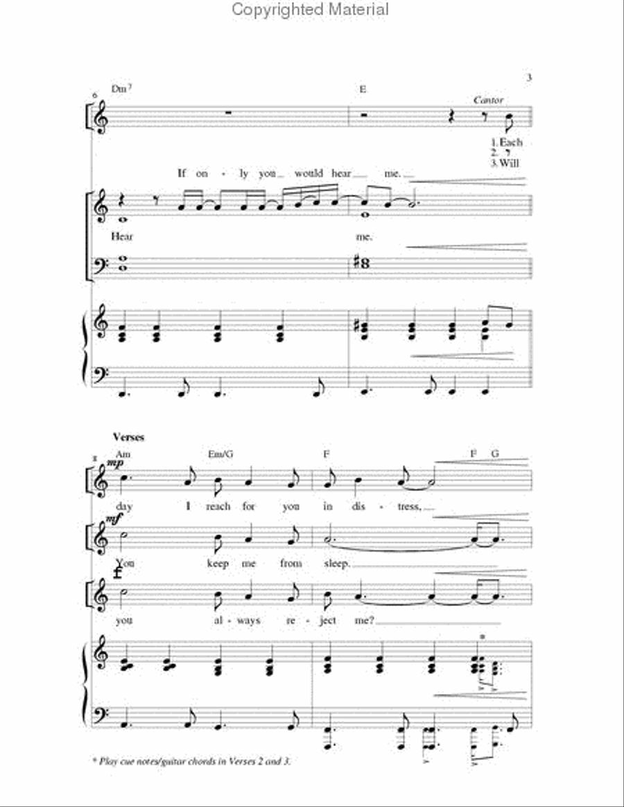 I Cry Before You I Cry Before You 4-Part scores gallery preview page 3