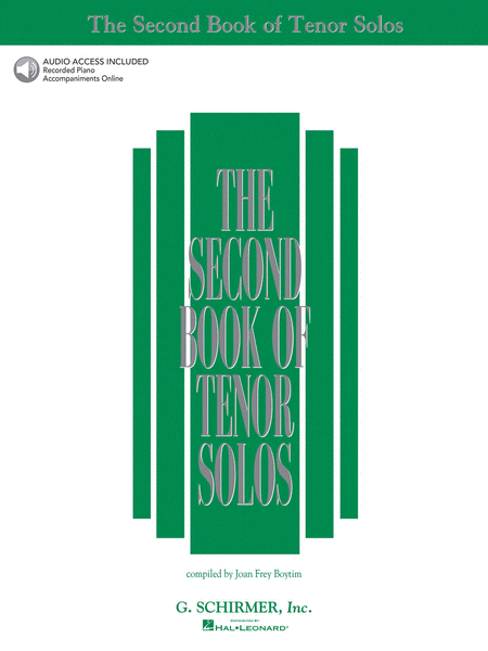 The Second Book of Tenor Solos 
